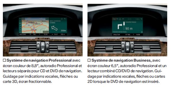 Bmw navigation professional business difference #1