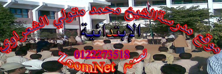 موقع مدرسة محمد متولي الشعراوي